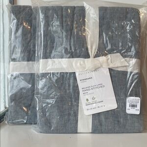 Set of 2 | Pottery Barn Chambray Linen Pillow Sham
